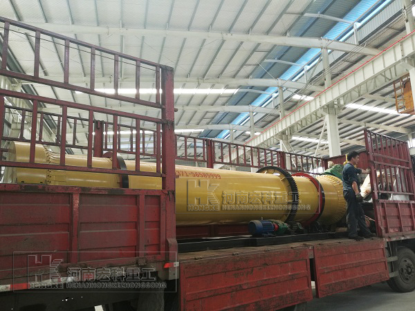   福建的用戶，你采購(gòu)的雞糞烘干機(jī)已發(fā)貨，請(qǐng)注意查收
